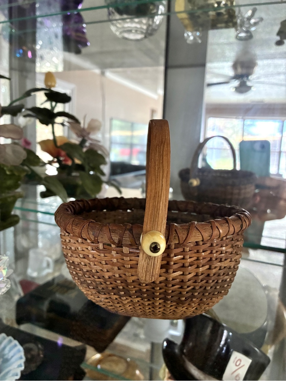 Old Nantucket Lightship Swing Handle Basket